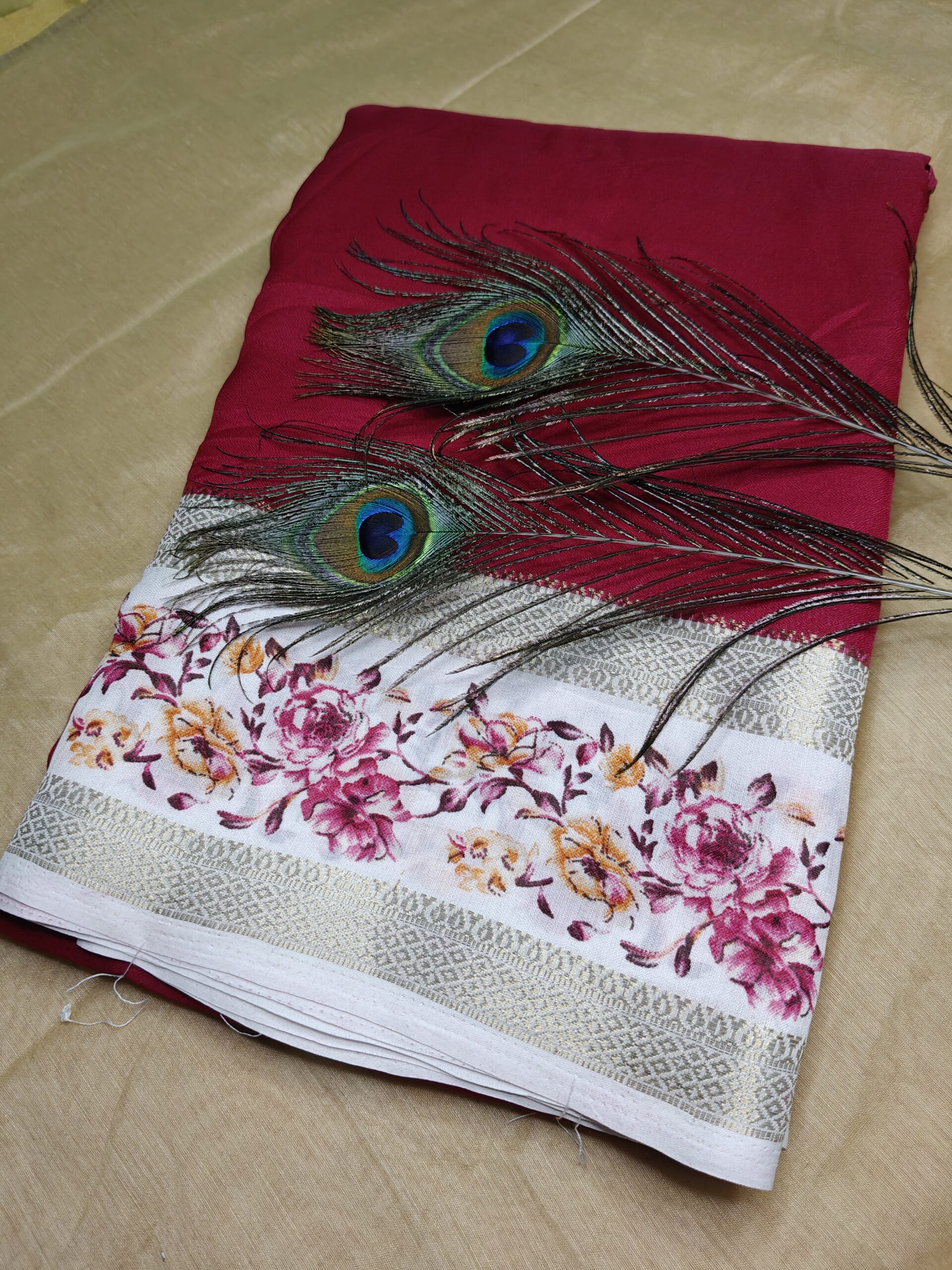 Rose Charm Saree
