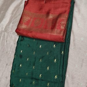 Rudra Haritha Temple Silk Blend Saree