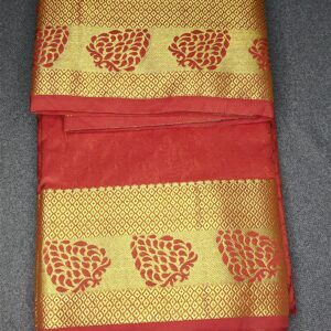 Crimson Heritage Butta Silk Saree